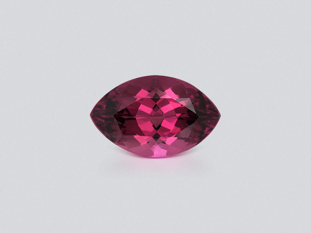 Purple tourmaline marquise cut 11.95 carats, Africa Image №1