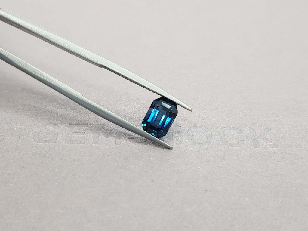 Octagon cut Madagascar blue sapphire 2.19 ct Image №2