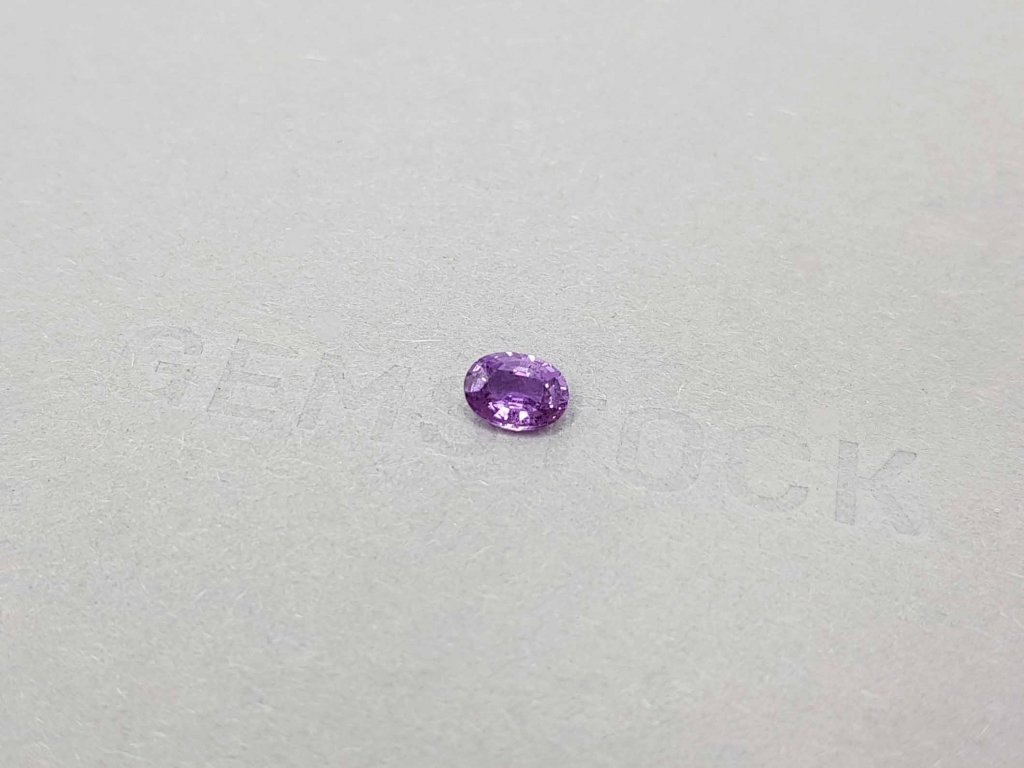 Bright oval cut sapphire 0.83 ct, Madagascar Image №3