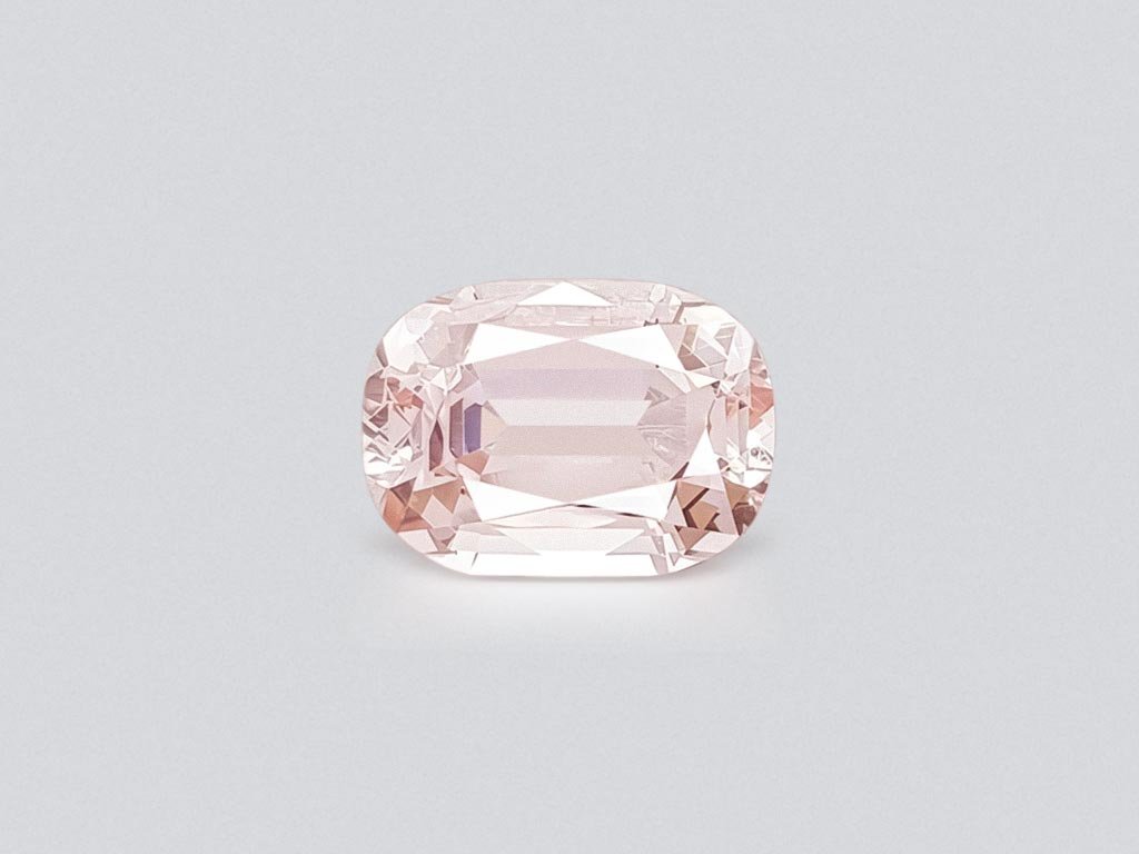 Cushion cut Baby-pink morganite 5.89 ct from Africa Image №1