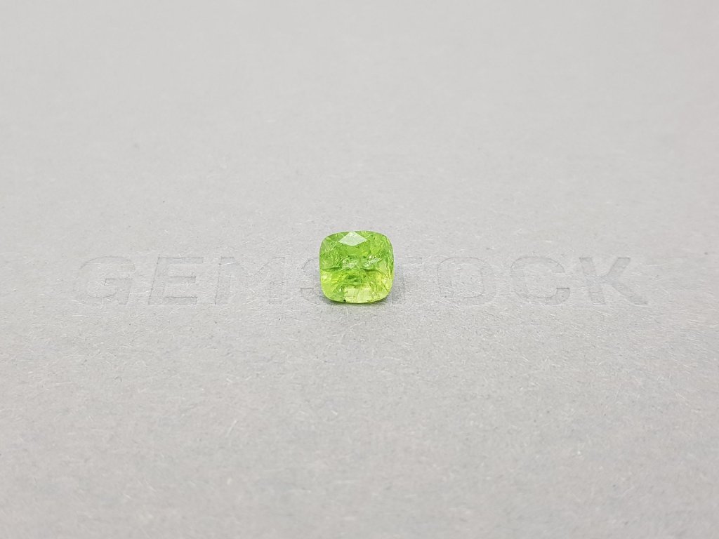 Cushion cut yellow-green tsavorite garnet 1.46 ct Image №1