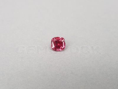Vivid pink rubellite in cushion cut 2.95 ct, Africa photo