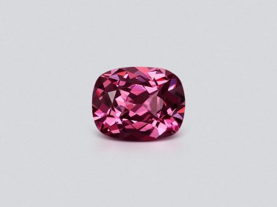 Cushion cut rhodolite 3.87 carats  photo