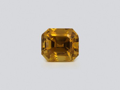 Yellow chrysoberyl octagon cut 3.08 carats, Sri Lanka photo