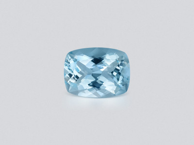 Aaquamarine cushion cut  4.70 carats, Madagascar photo