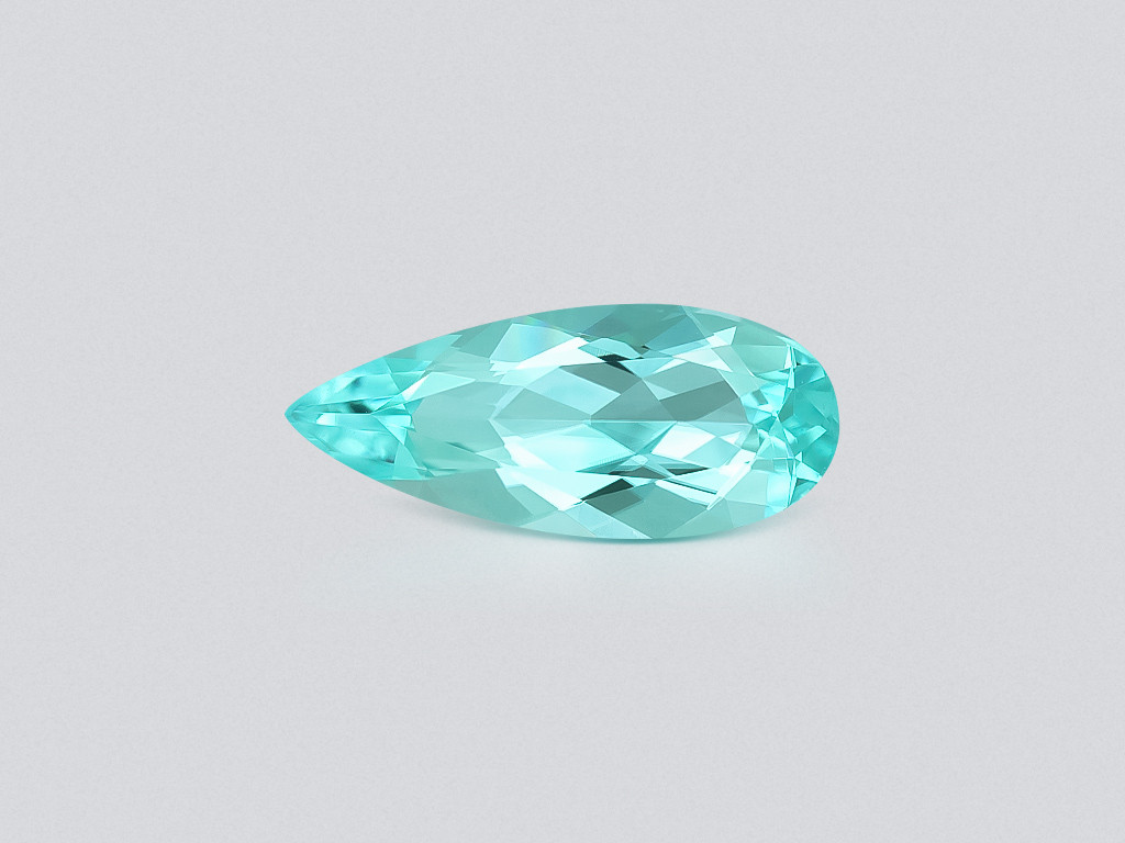 Paraiba tourmaline pear cut 1.30 carats, Africa Image №1