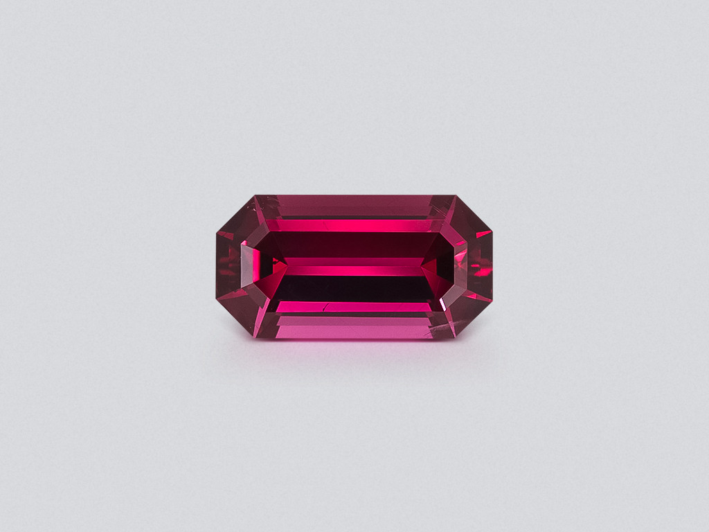 Rhodolite garnet octagon cut 4.16 carats, Madagascar Image №1