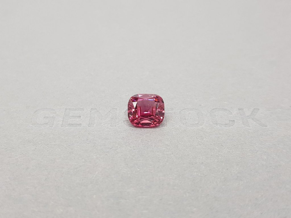 Vivid pinkish-red Burmese spinel in cushion cut 2.02 ct  Image №1