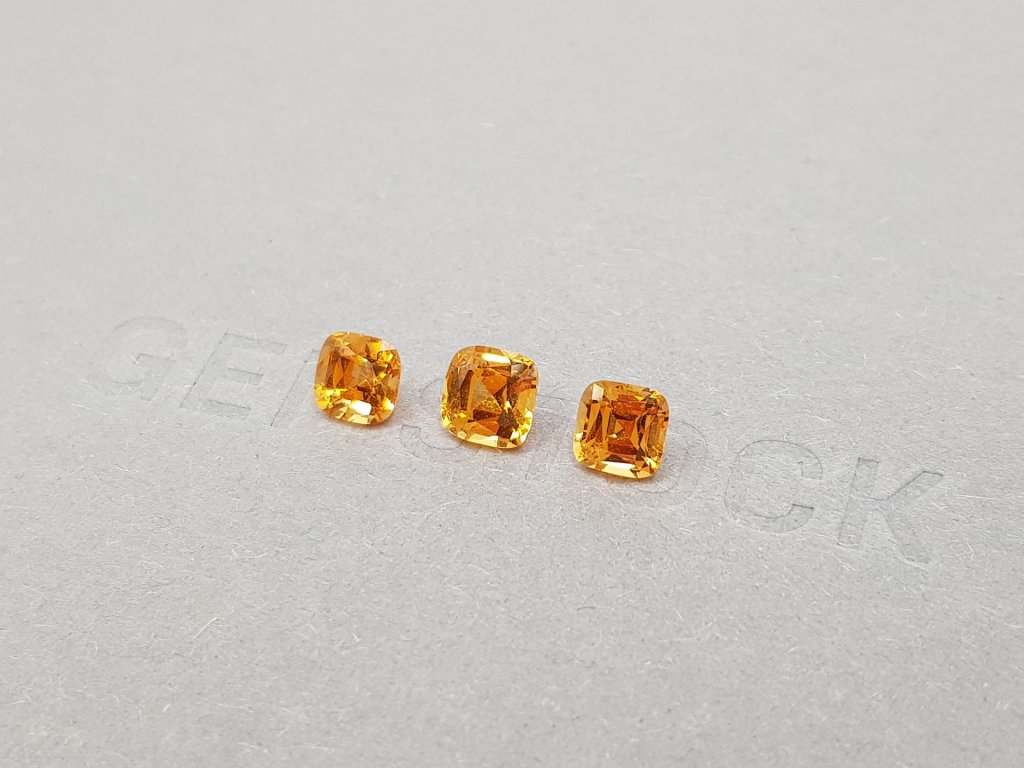 Spessartine Fanta set 2.68 ct, Kenya Image №4