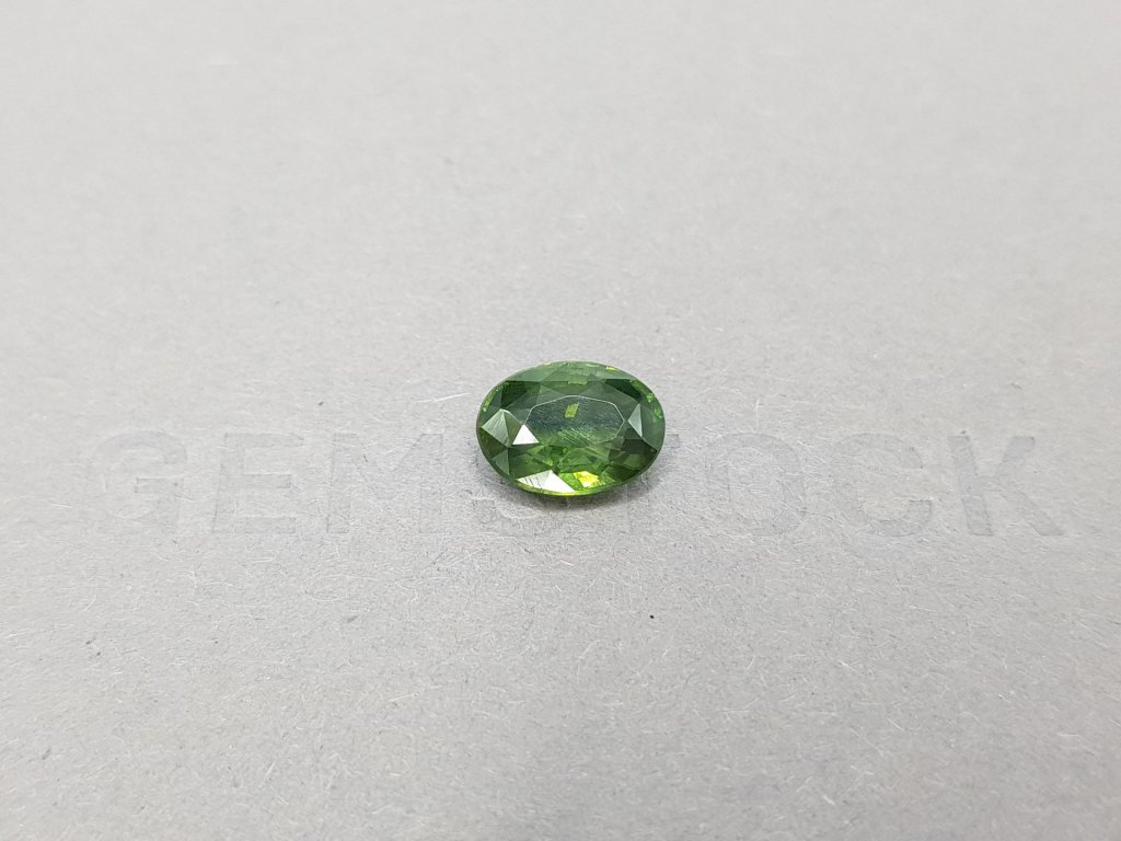 Oval cut green zircon from Sri Lanka 2.87 ct Image №2