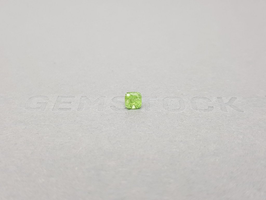 African garnet tsavorite cushion cut 0.39 ct Image №2