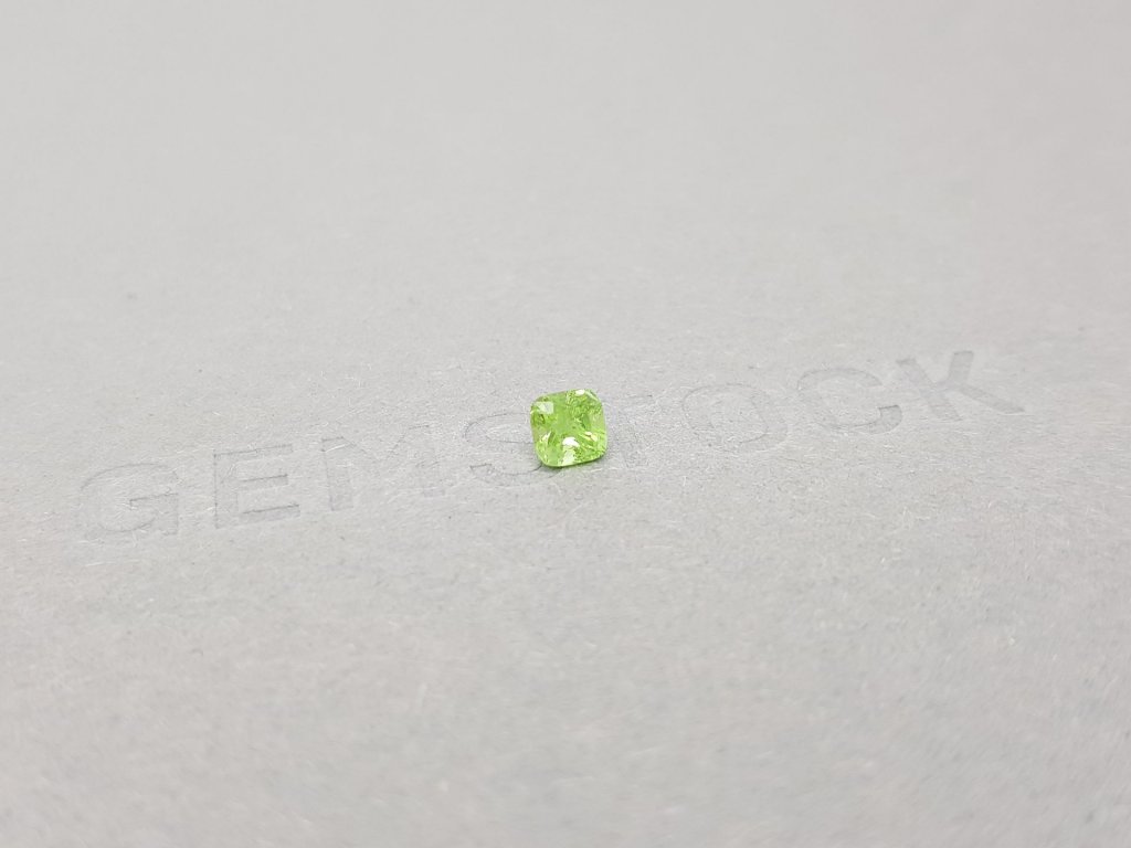 African garnet tsavorite cushion cut 0.39 ct Image №3
