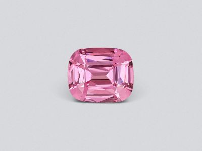 Pink-purple cushion-cut spinel from Tajikistan 2.10 carats photo