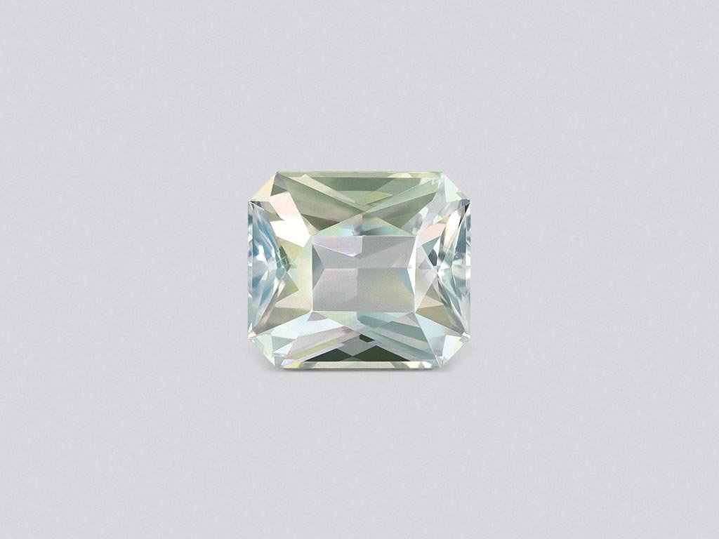 Moonstone in octagon cut 4.32 carats, Madagascar Image №1