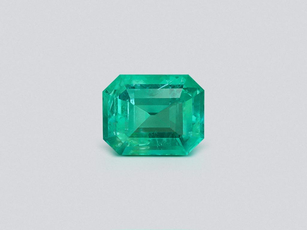 Emerald in octagon cut 1.26 carats, Colombia Image №1