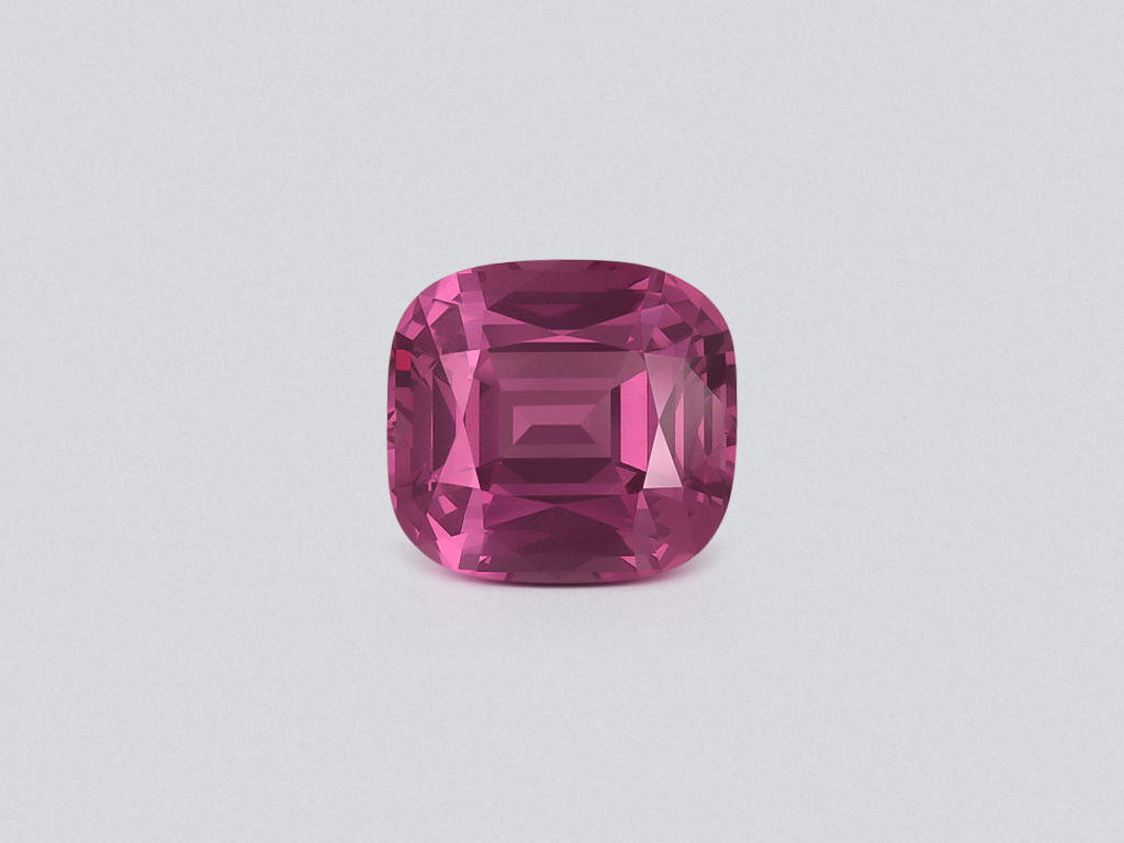 Pink spinel cushion cut 2.46 carats, Tanzania Image №1