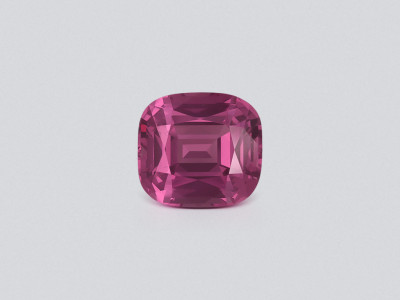 Pink spinel cushion cut 2.46 carats, Tanzania photo