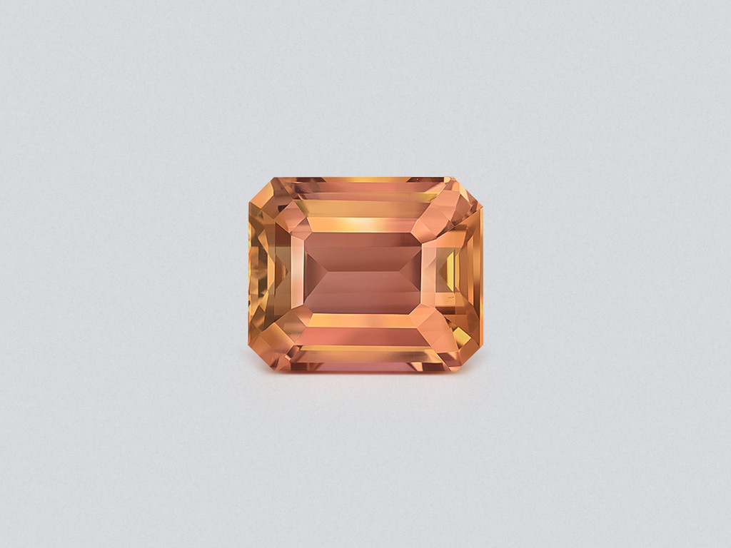 Large tourmaline octagon cut 12.27 carats, Africa Image №1