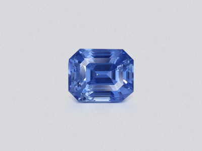 Unheated blue sapphire octagon cut 2.03 carats, Sri Lanka photo