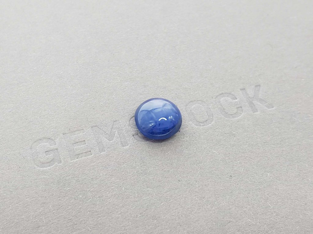 Star blue sapphire, 4.58 ct cabochon cut, Burma Image №3