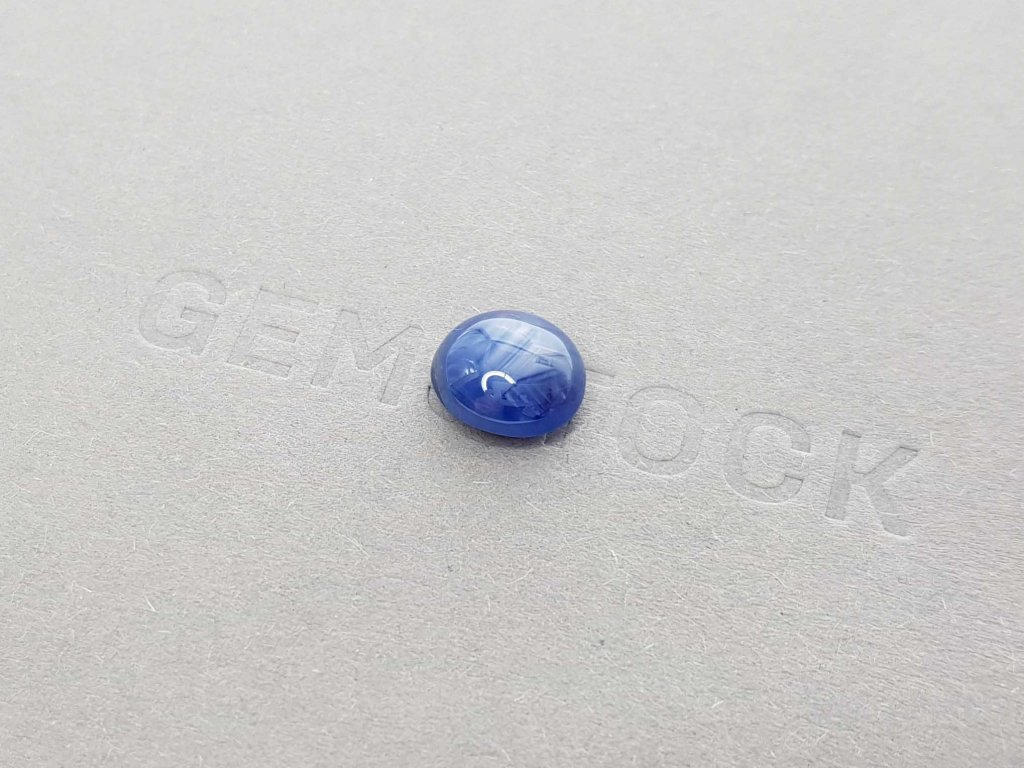 Star blue sapphire, 4.58 ct cabochon cut, Burma Image №4