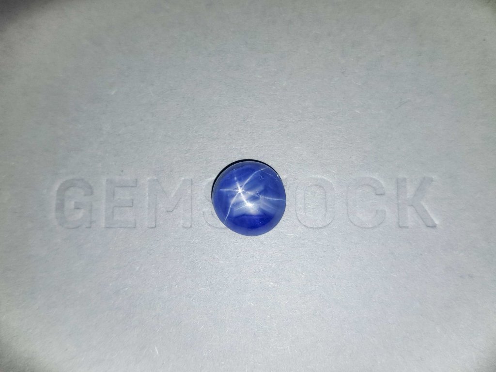 Star blue sapphire, 4.58 ct cabochon cut, Burma Image №5