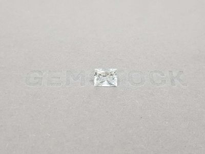 Princess cut colorless tourmaline 1.40 ct photo