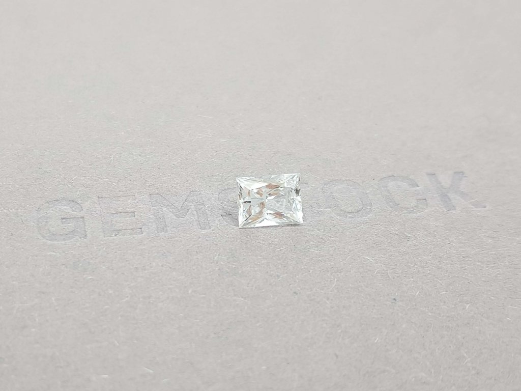 Princess cut colorless tourmaline 1.40 ct Image №2
