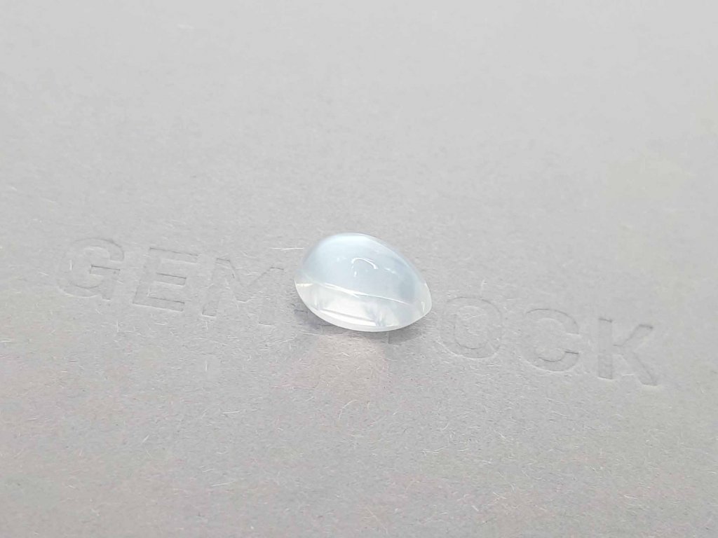 Moonstone in pear shape cut 4.47 ct, Burma Image №3