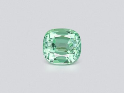 Cushion cut mint tourmaline 13.53 carats, Afghanistan  photo