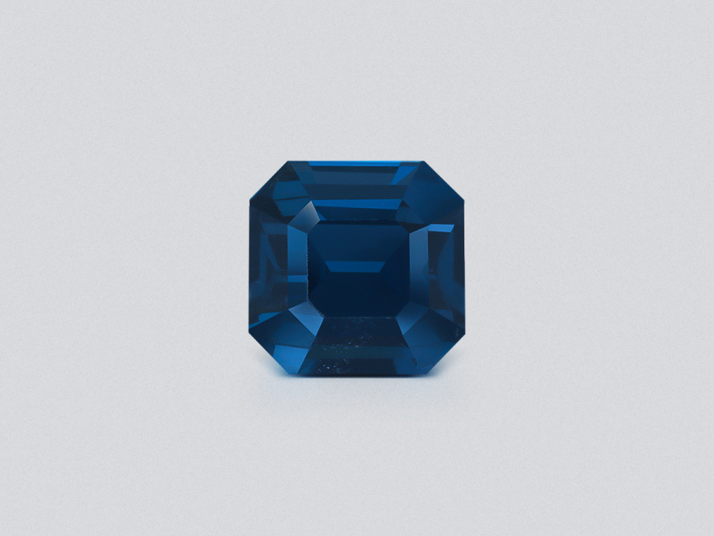 Cobalt spinel octagon cut 1.91 carats, Tanzania  Image №1