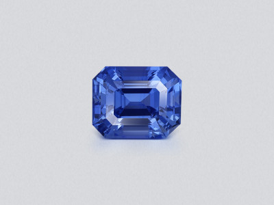 Unheated blue sapphire octagon cut 2.07 carats, Sri Lanka photo