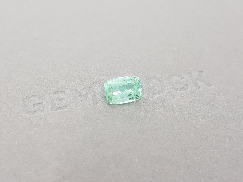 Greenish-blue paraiba tourmaline, 2.28 ct cushion cut, Mozambique Image №3