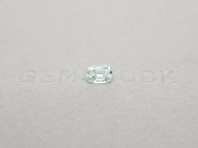 Cushion cut light green tourmaline 1.41 ct photo