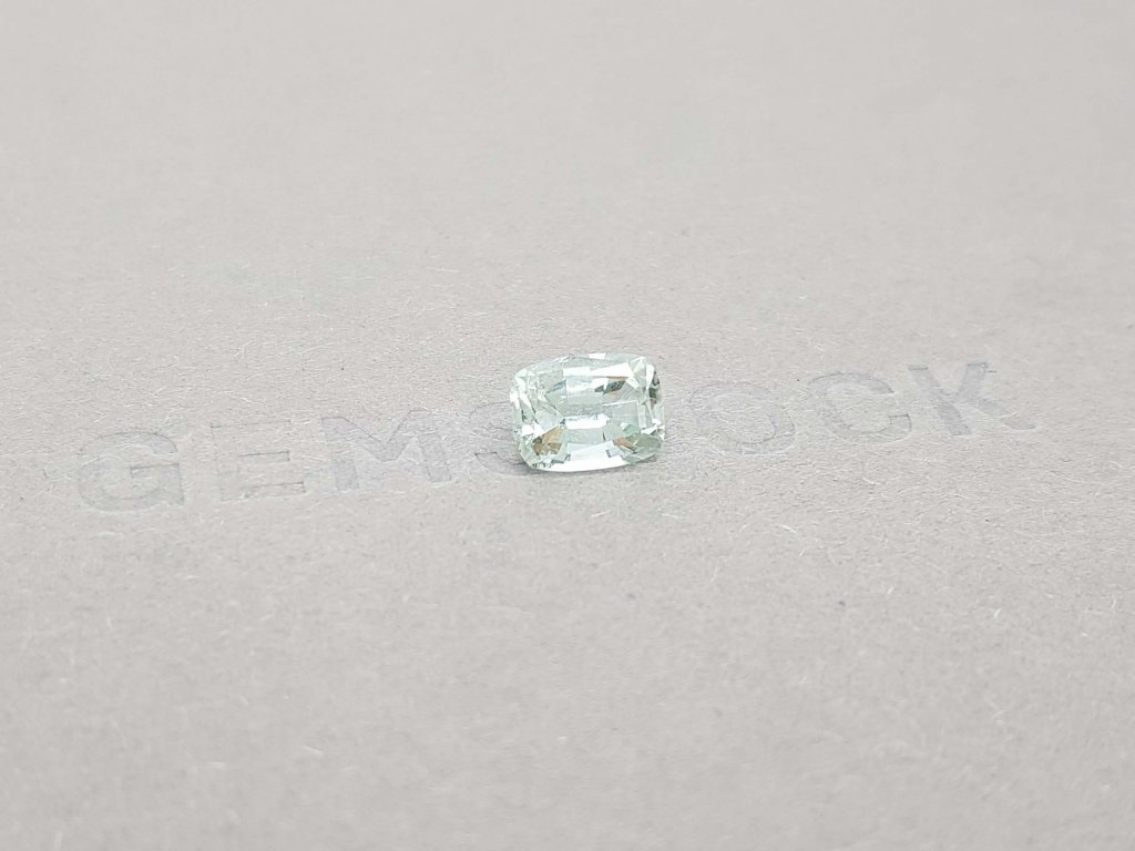 Cushion cut light green tourmaline 1.41 ct Image №2
