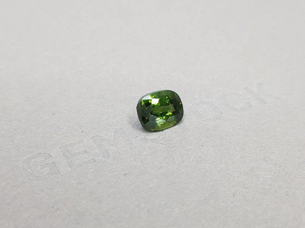 Bright green cushion cut zircon 2.81 ct Image №3