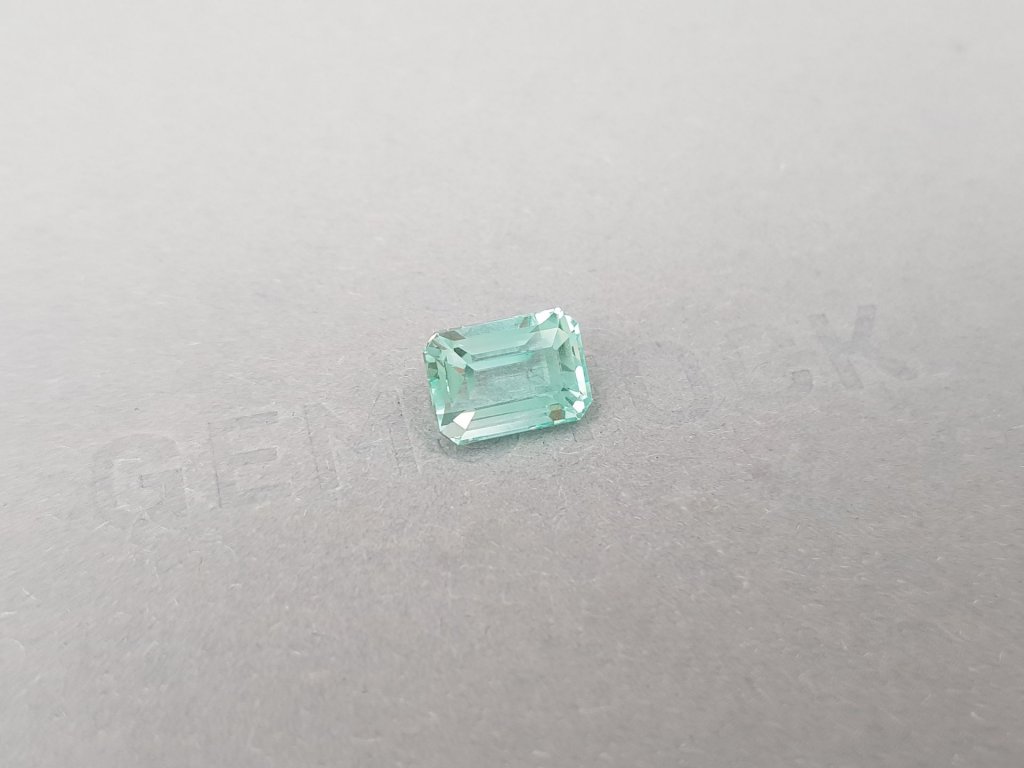 Rare Lagoon color emerald from Nigeria, no oil 2.84 ct Image №2