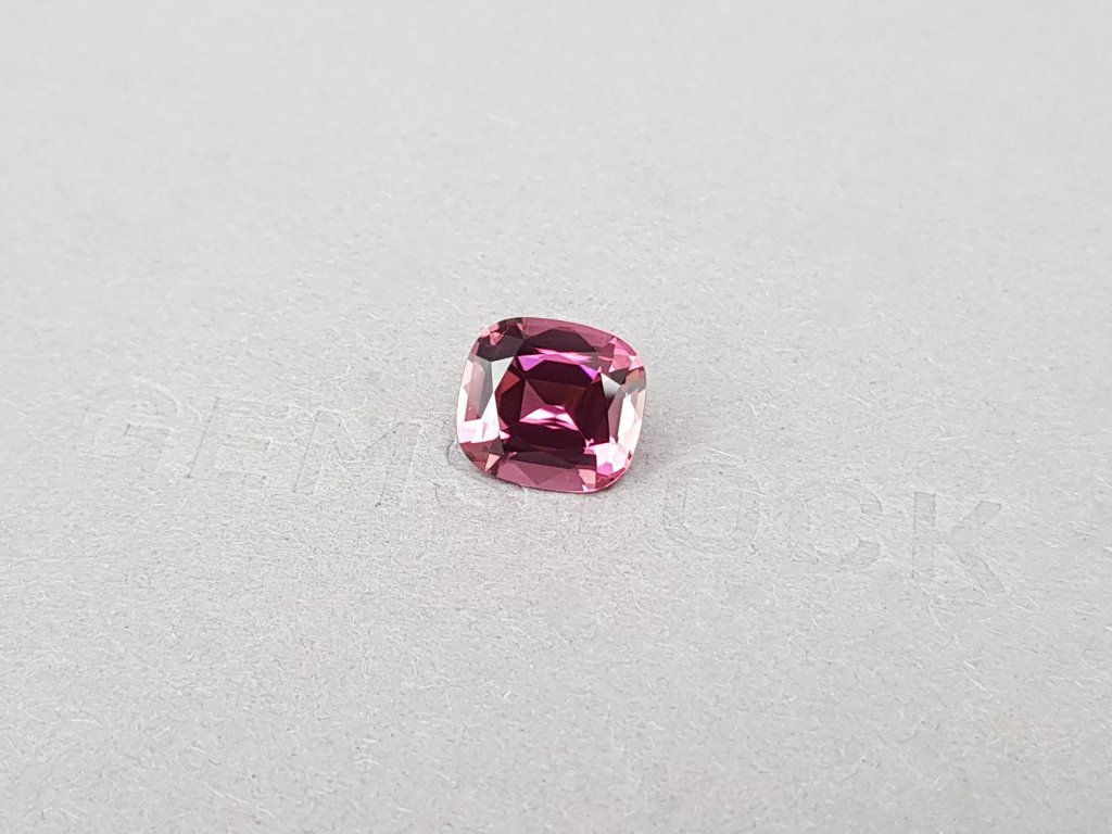 Cushion-cut rubellite tourmaline 3.56 ct, Nigeria Image №3