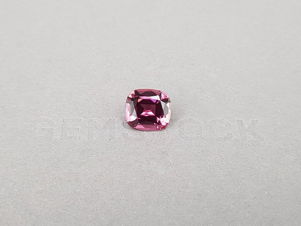 Cushion-cut rubellite tourmaline 3.56 ct, Nigeria Image №1