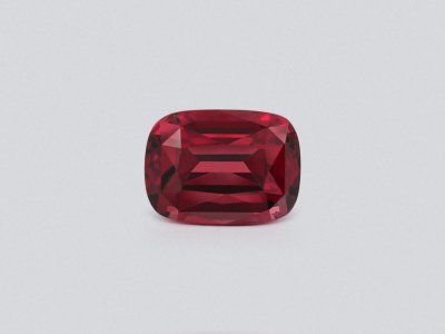 Rhodolite garnet cushion cut 1.82 carats, Tanzania photo