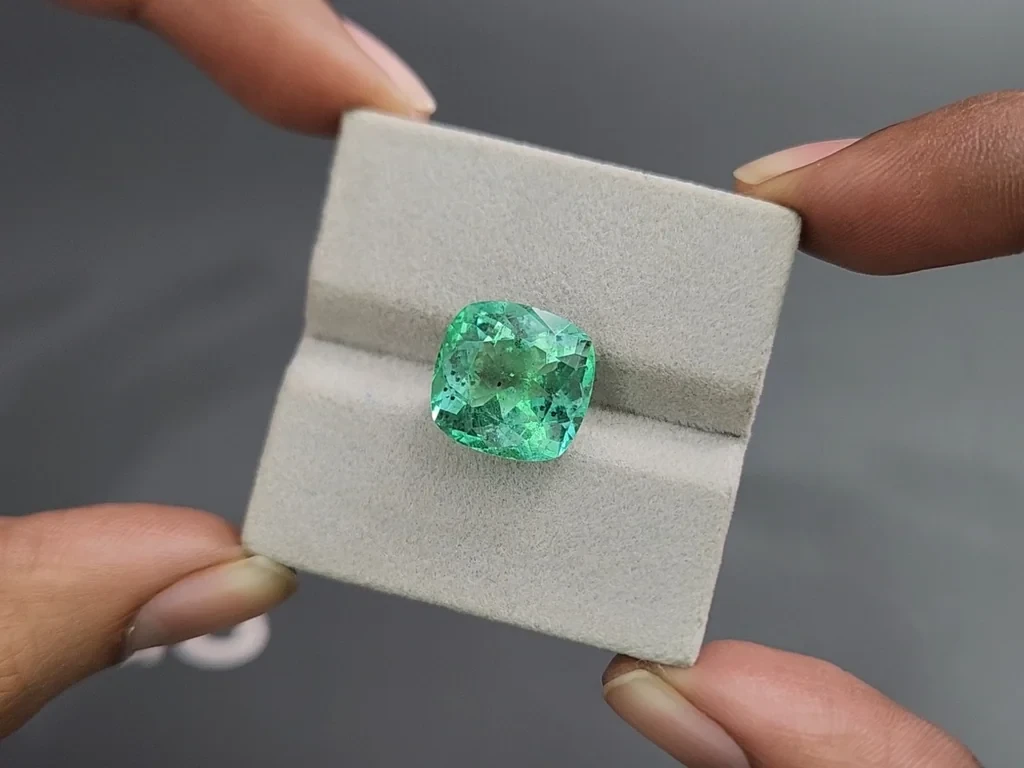 Emerald octagon cut 8.81 carats, Colombia Image №4