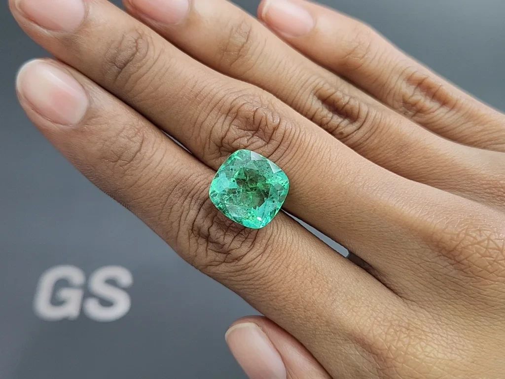 Emerald octagon cut 8.81 carats, Colombia Image №2