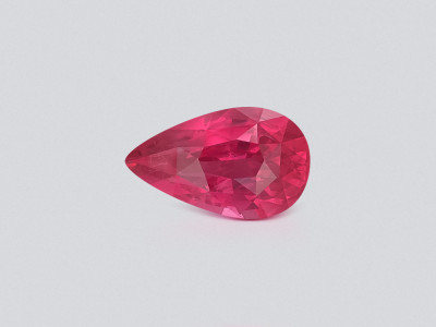 Mahenge spinel Vibrant Pink pear shape 3.63 carats, Tanzania photo