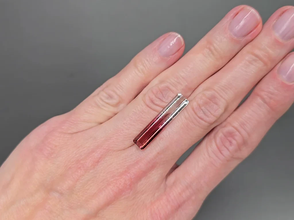 Polychrome tourmaline octagon cut 7.98 carats, Afghanistan Image №2
