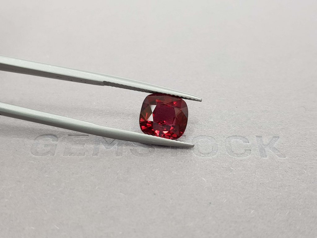 Cushion cut Burmese red spinel 4.67 ct Image №3
