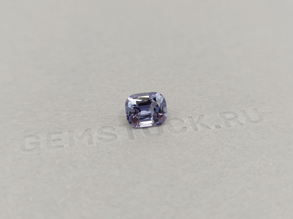 Cushion cut lavender gray spinel 2.38 ct, Sri Lanka Image №2