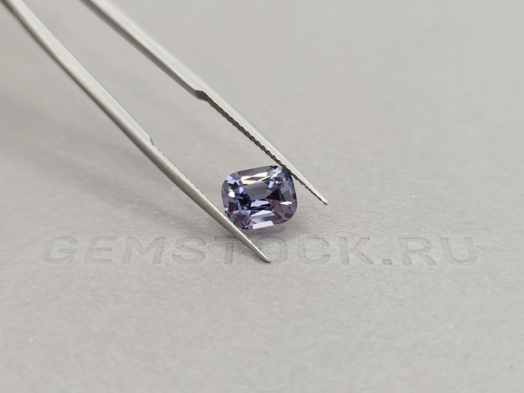 Cushion cut lavender gray spinel 2.38 ct, Sri Lanka Image №4