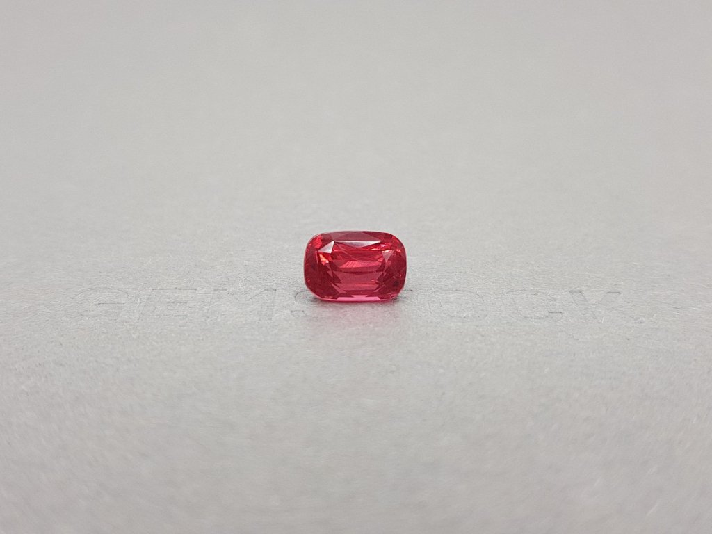 Cushion cut rose red spinel 3.29 ct, Mahenge Image №1