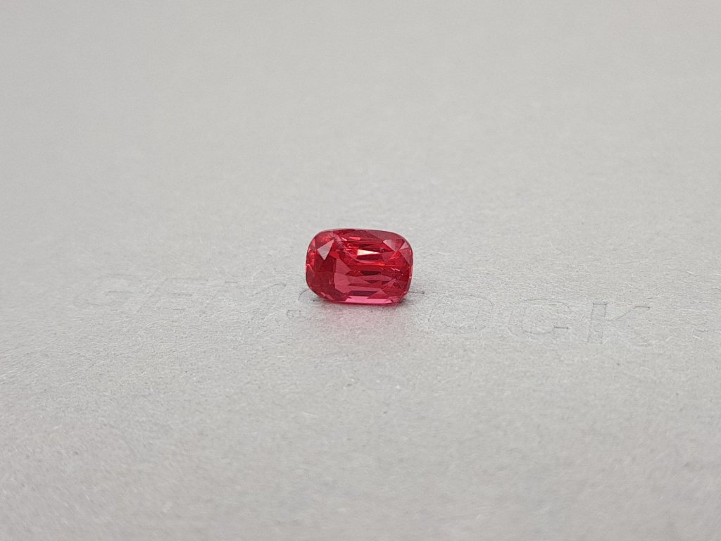 Cushion cut rose red spinel 3.29 ct, Mahenge Image №3