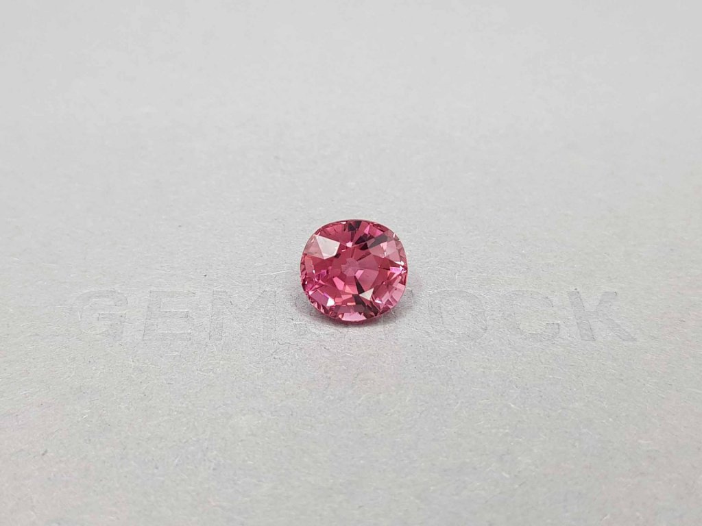 Vibrant pink cushion cut tourmaline 4.02 ct Image №1